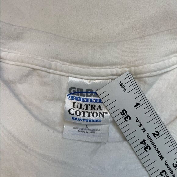 VINTAGE Caribbean Adventure Of The Seas 2003 Graphic T-shirt Men Large White - Picture 5 of 6